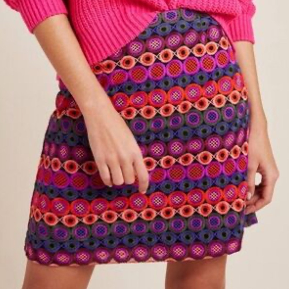 Hutch Anthropology Ellen Skirt NWT